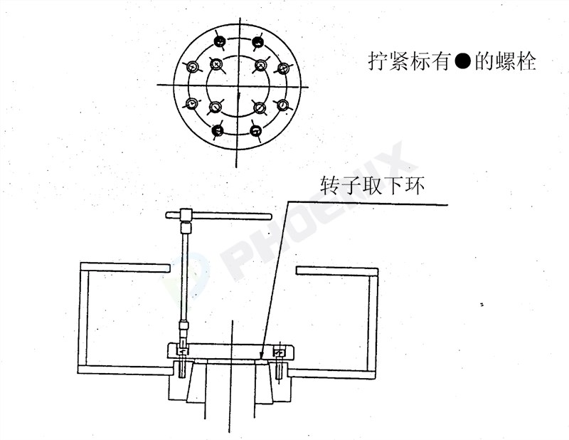 制砂機轉(zhuǎn)子剖面圖